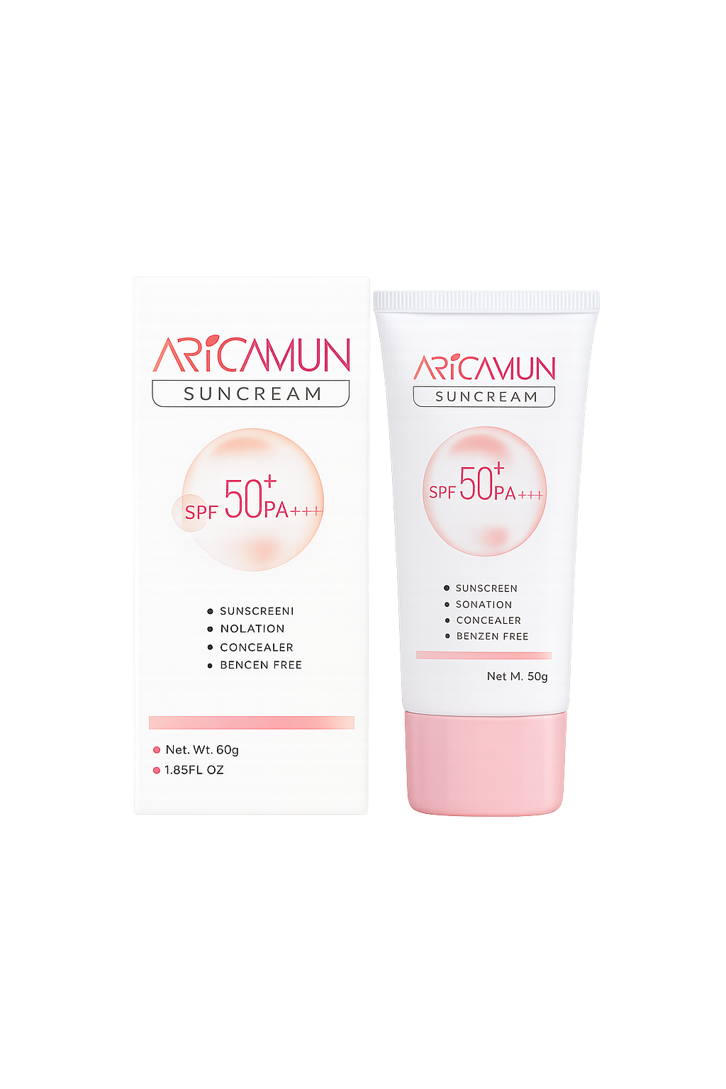 كريم أريكامون الواقي من الشمس SPF 50+ PA+++