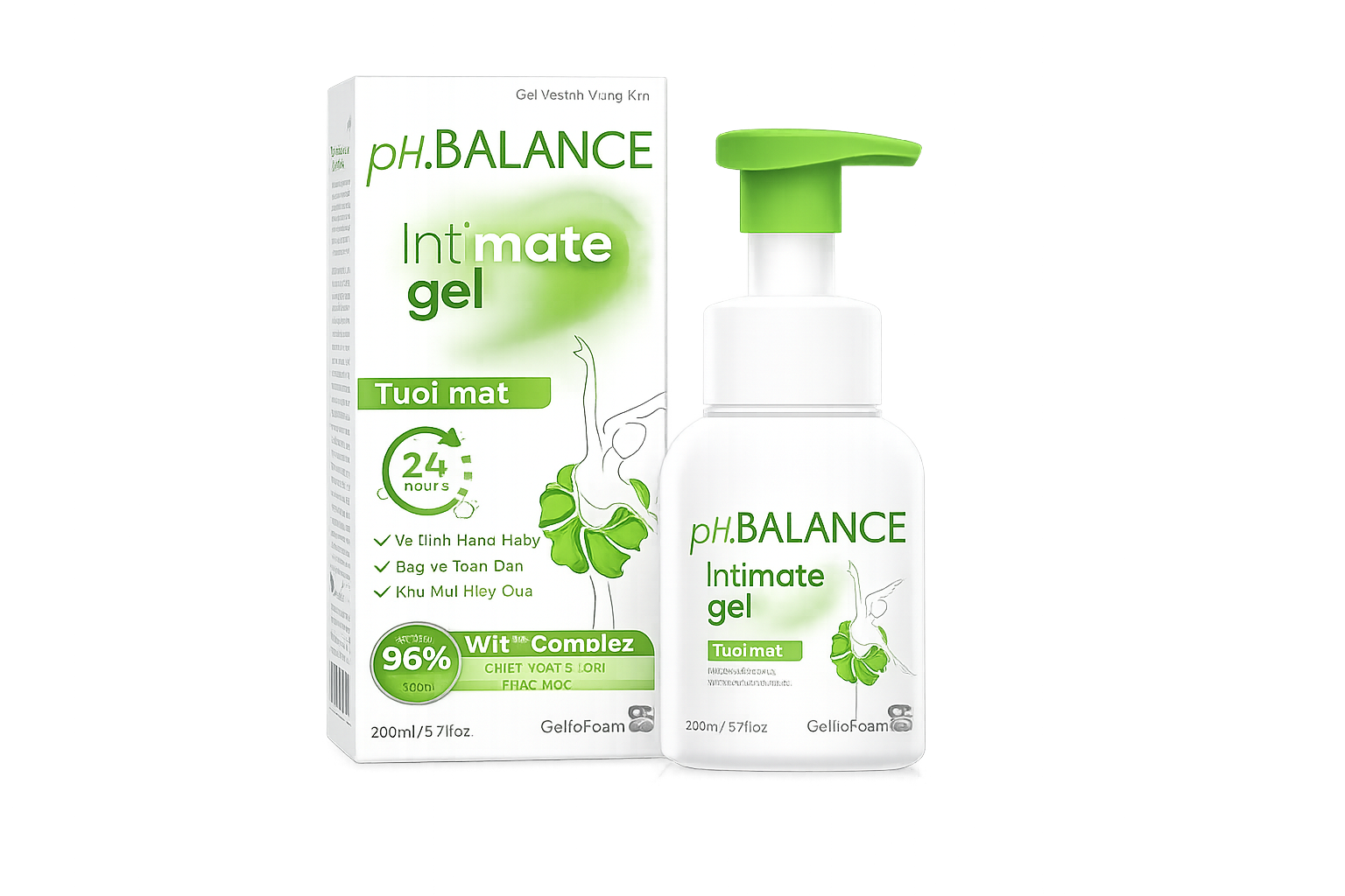 جل بي إتش بالانس للعناية بالمناطق الحساسة للنساء