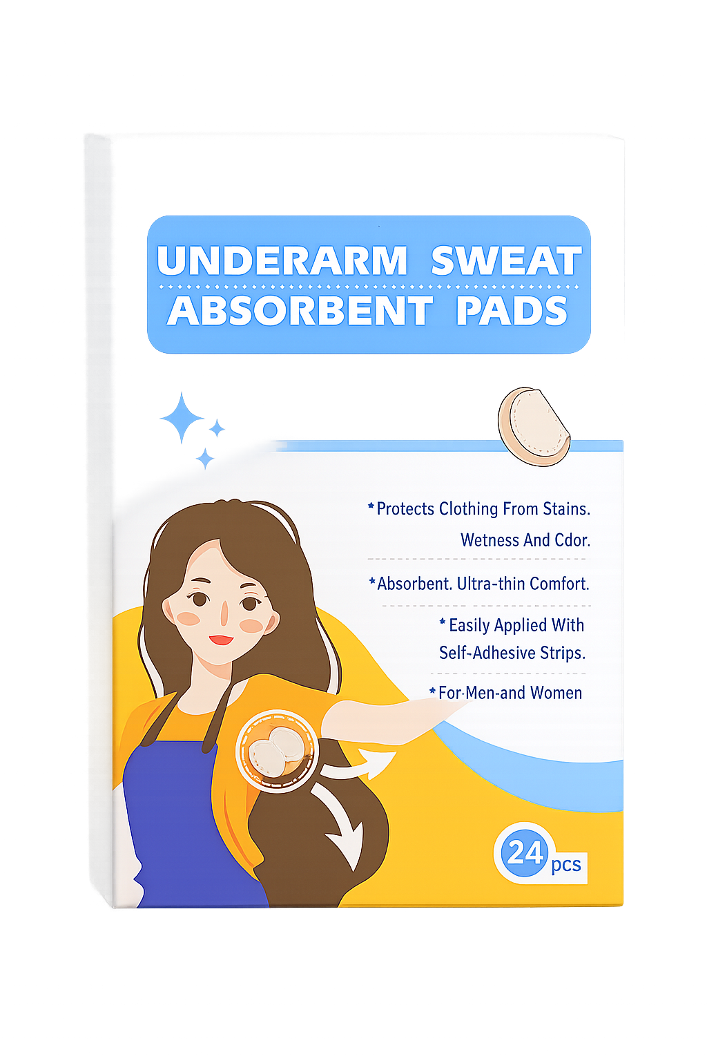 وسائد مانعة لتعرّق الإبط